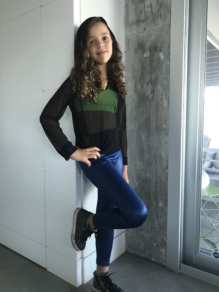 Mesh Hoodie Black-Tanks-Fanilu