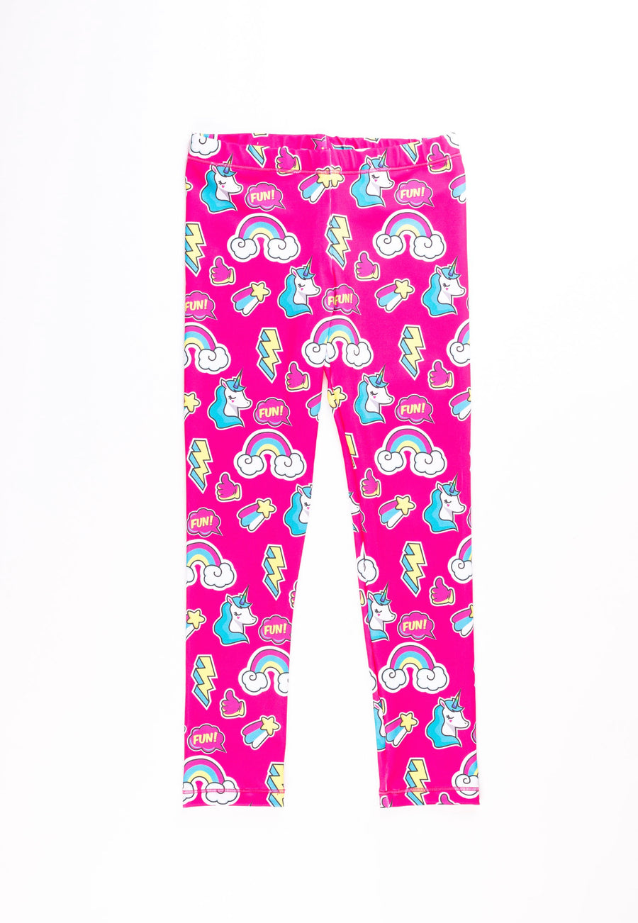 Pink Unicorn Leggings