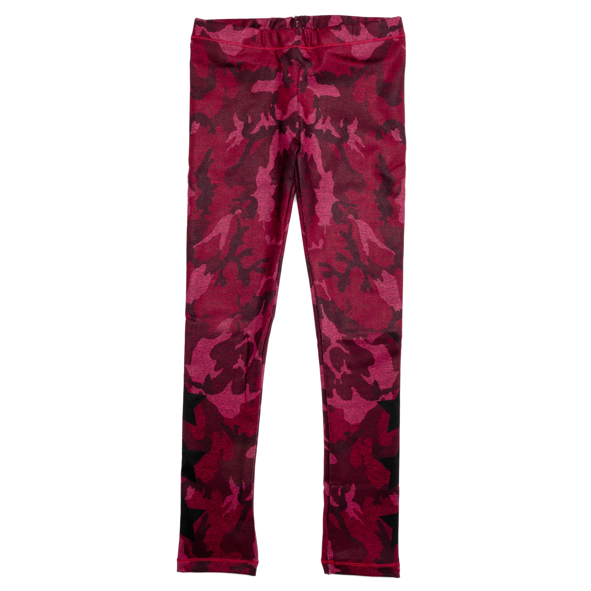 Red on sale camouflage leggings