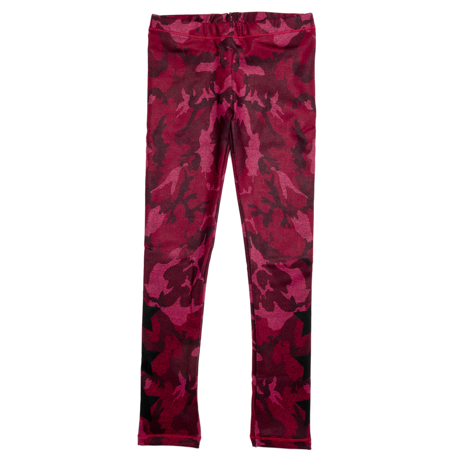 Leggings Red Camouflage